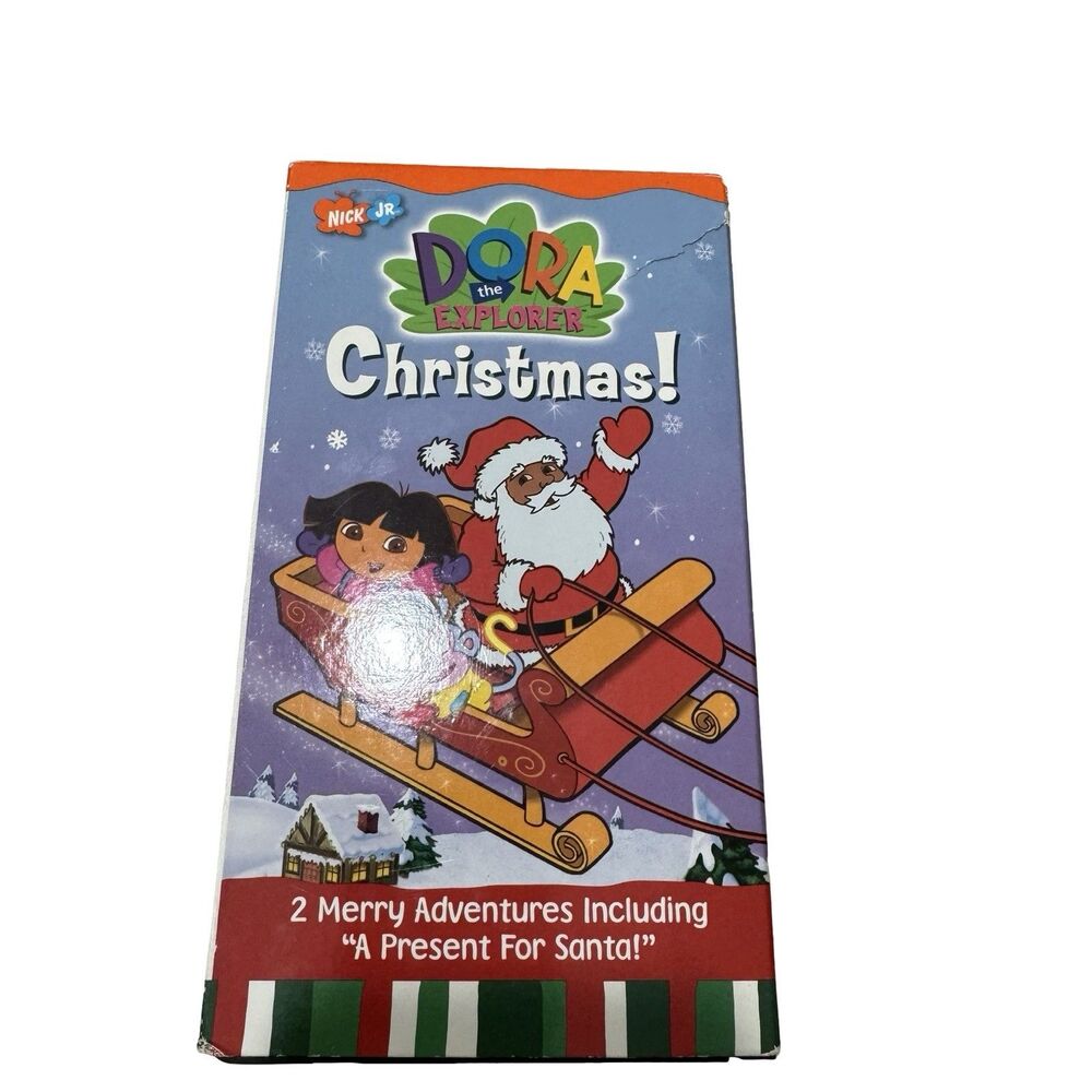 Dora the Explorer - Doras‎ Christmas (VHS, 2002) - Vintage Kids Holiday Movie